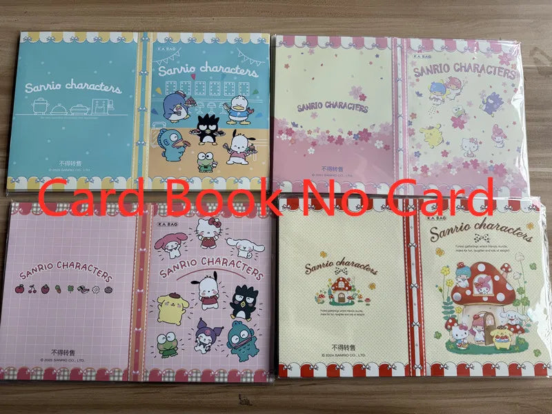 KABAO Original Anime Sanrio Family Kuromi Hello Kitty My Melody Shining Collectible Card Game Trading Card Toys