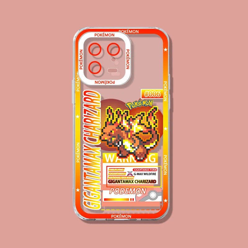 P-Pokemon Case for MOLTRES CHARIZARD Xiaomi Mi 15T 14T 13T 12T 11T Pro Max Xiaomi 17 Ultra 15 14 13 12 11 Lite 5G NE Phone Cover
