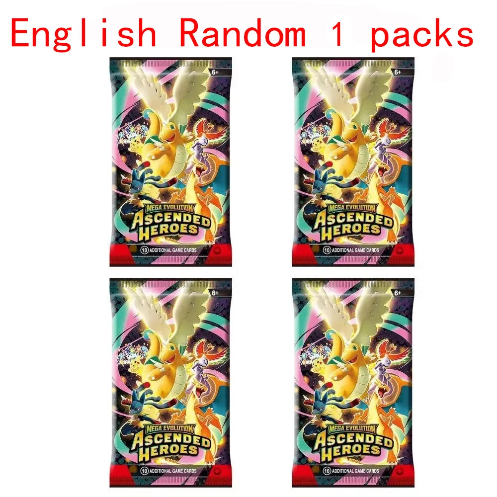 Pokemon Card 10/20 Pcs Prismatic 151 Evolutions English Booster Battle Pokemon Cards Battle Game Carte Trading Collection Cards