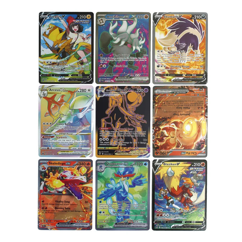 324/360 cards Pokemon Trading Card XY Evolutions 1ST Edition 30th Anniversary SUN MOON English Booster Battle Transaction Card