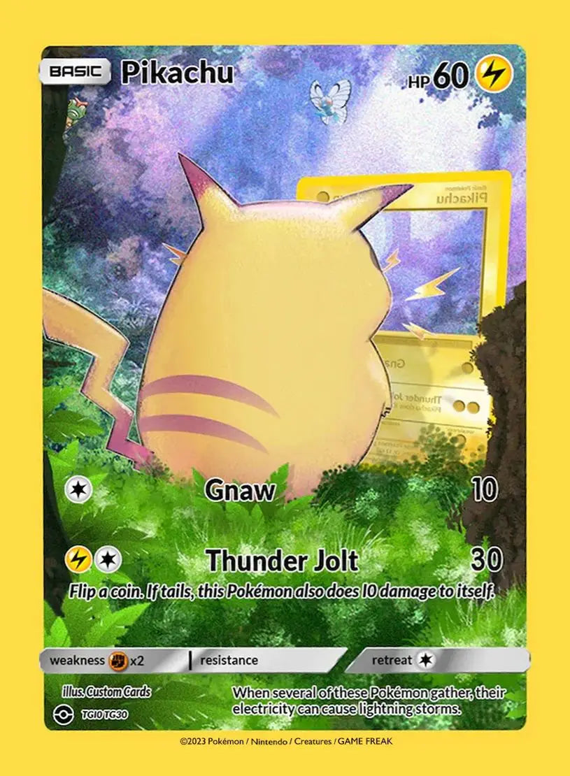 Cartoon Anime Pokemon Ptcg Self-Control Mewtwo Pikachu Collect Trading Signature Flash Card Child Gift 18pcs/set Gift Card Box