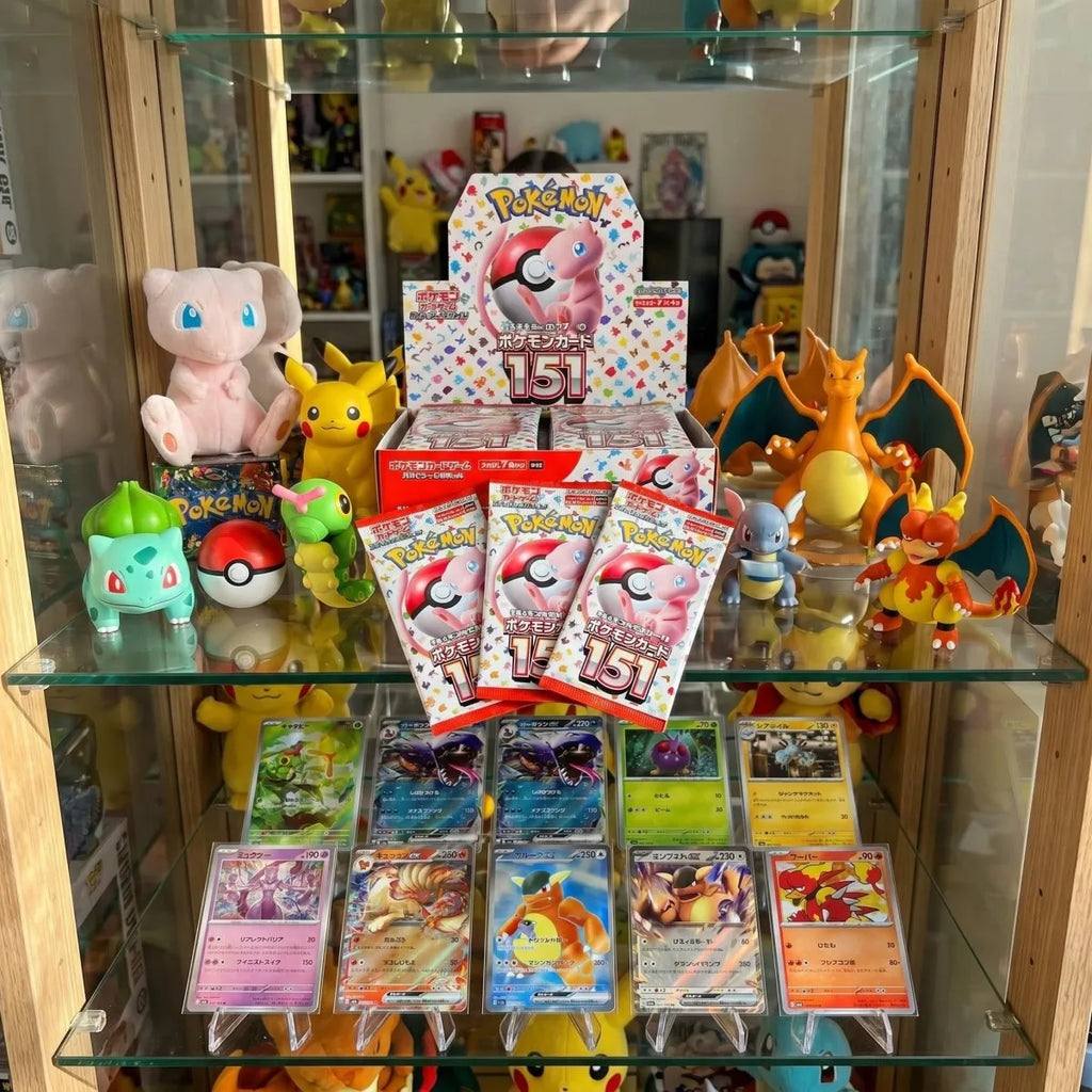 Pokemon Cards TCG 140/Box Scarlet Violet 151 Japan SV2a Sv11W Zekrom Version Classics Expansion Booster Box Trade Card Kid Gifts