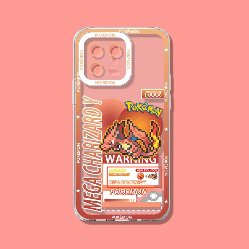 P-Pokemon Case for MOLTRES CHARIZARD Xiaomi Mi 15T 14T 13T 12T 11T Pro Max Xiaomi 17 Ultra 15 14 13 12 11 Lite 5G NE Phone Cover