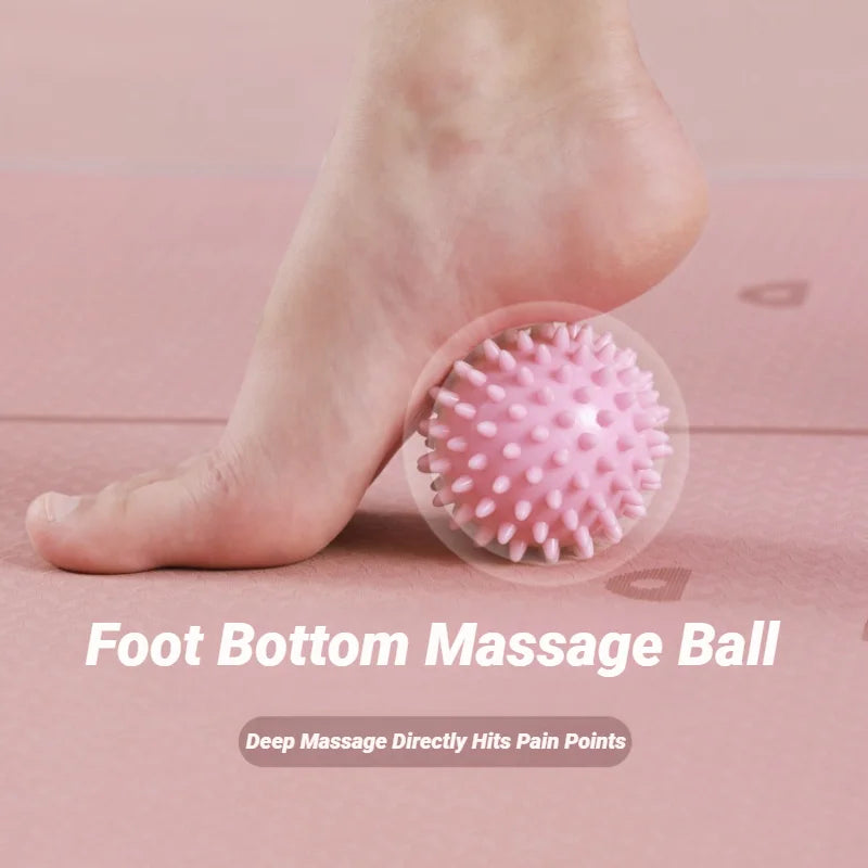 6CM Sport Massage Ball Myofascial Release Massager Spiky Deep Tissue Trigger Point Muscle Recovery Pain Relief Durable Hedgehog