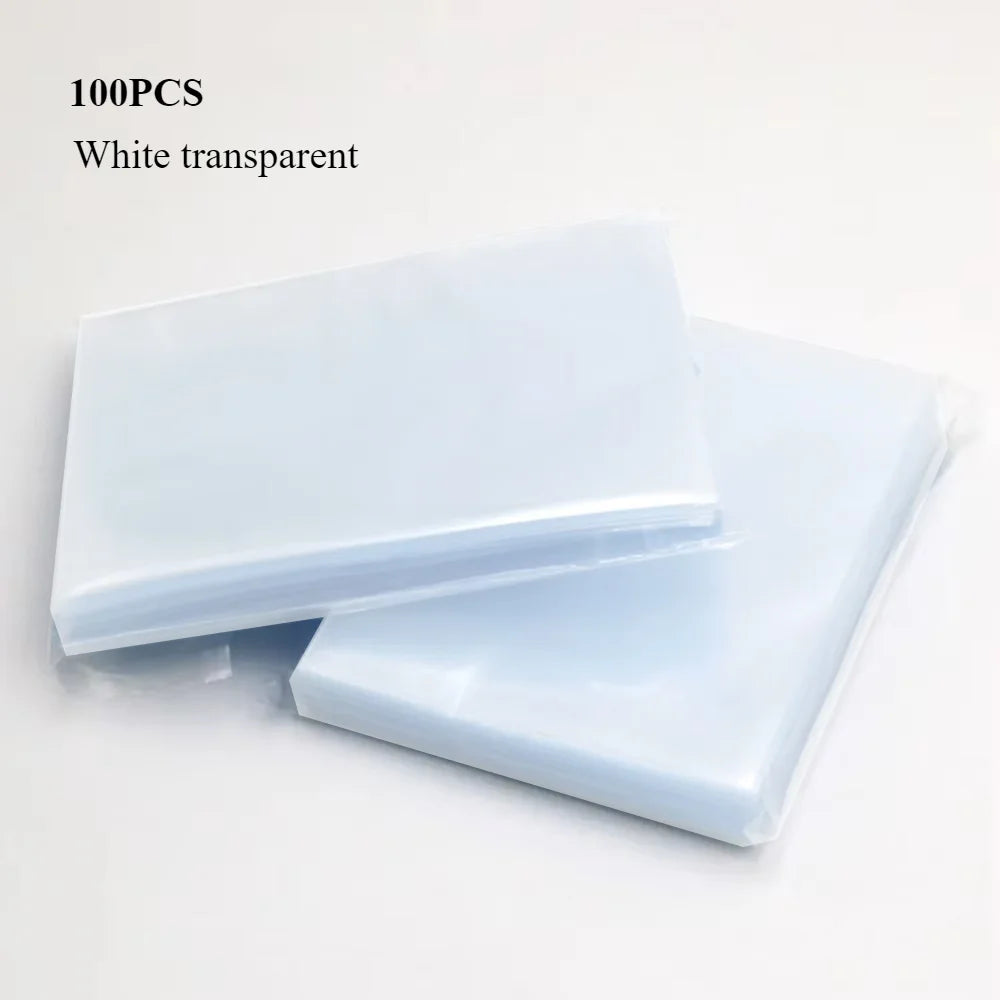 100pcs Clear Card Sleeves for Trading Card Perfect for Double-sleeving and Compatible with Pokemon Mtg Cards Sport Cards