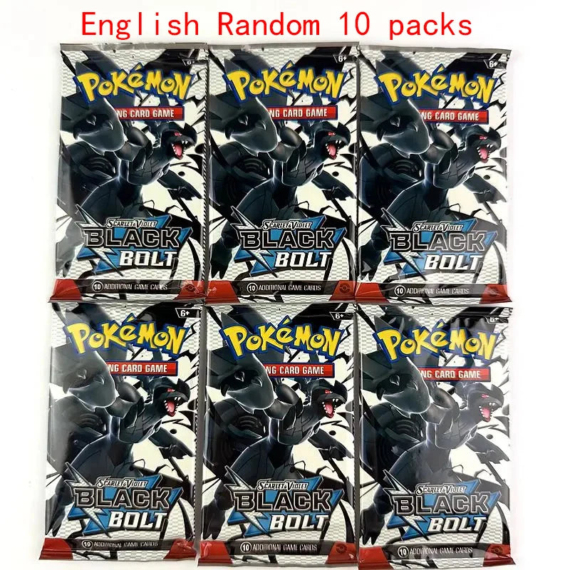 Pokemon Card 10/20 Pcs Prismatic 151 Evolutions English Booster Battle Pokemon Cards Battle Game Carte Trading Collection Cards