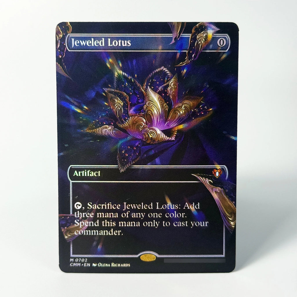 holoFoil The Soul Stone Jeweled Lotus The Ur Dragon Legendary Creature SPM CMM High Quality Proxy Cards Game Deck Trading Cards