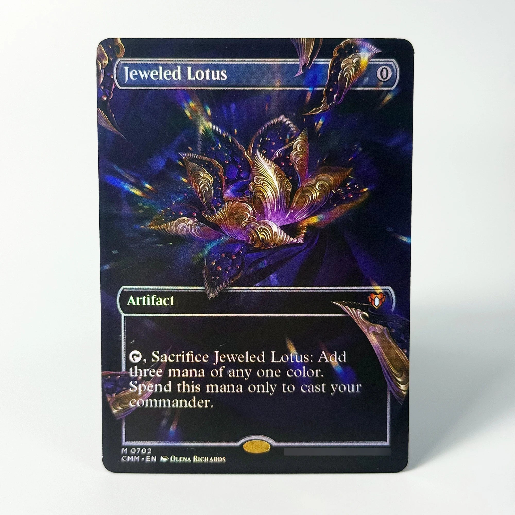 holoFoil The Soul Stone Jeweled Lotus The Ur Dragon Legendary Creature SPM CMM High Quality Proxy Cards Game Deck Trading Cards