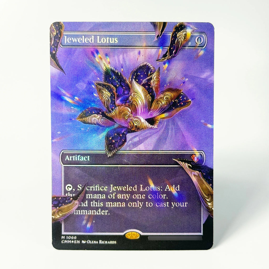holoFoil The Soul Stone Jeweled Lotus The Ur Dragon Legendary Creature SPM CMM High Quality Proxy Cards Game Deck Trading Cards