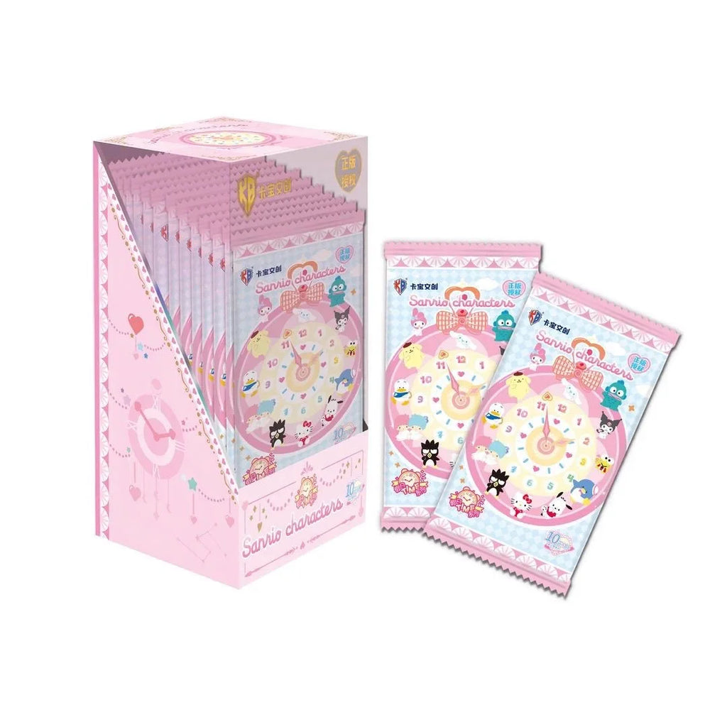 KABAO Original Anime Sanrio Family Kuromi Hello Kitty My Melody Shining Collectible Card Game Trading Card Toys