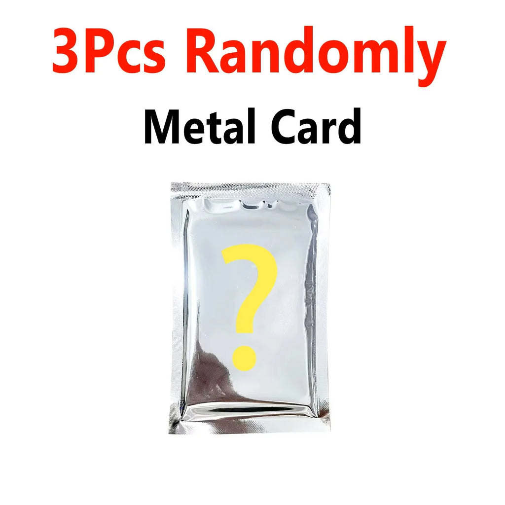 Pokemon Metal Cards in Spanish Pikachu Arceus Charizard DIY Trading Flash Card Anime Cartoon Gift