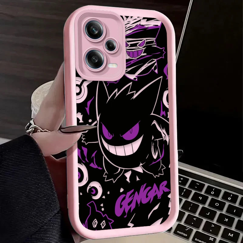 P-Pokemon Cool Gengar Phone Case for Xiaomi Redmi A5 A4 A3 A3X A2 A1 Plus 13X Redmi K80 Ultra K70 K70E K60 K60E K50 K40 K40S K30