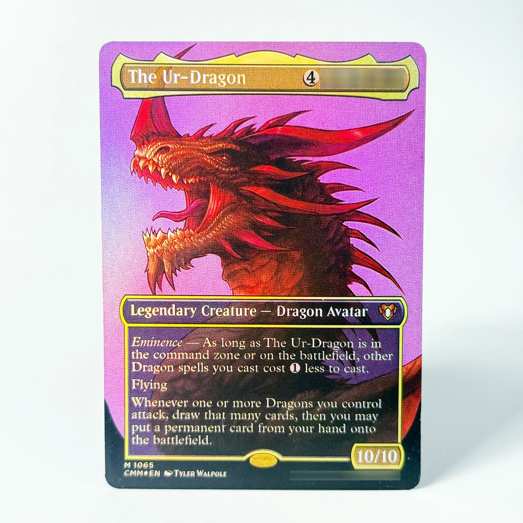 holoFoil The Soul Stone Jeweled Lotus The Ur Dragon Legendary Creature SPM CMM High Quality Proxy Cards Game Deck Trading Cards