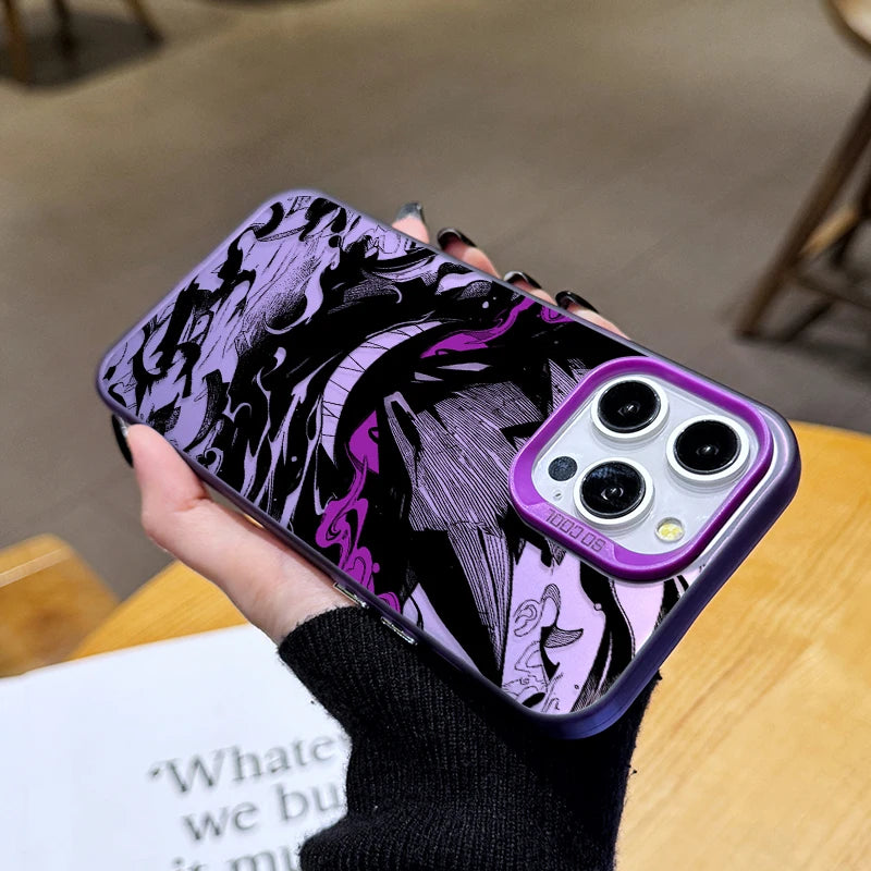 Prank Gengar P-Pokemon Plating Phone Case for Samsung Galaxy S25 Edge S24 S23 S22 S21 S20 Ultra Plus FE A56 A36 A26 Cover