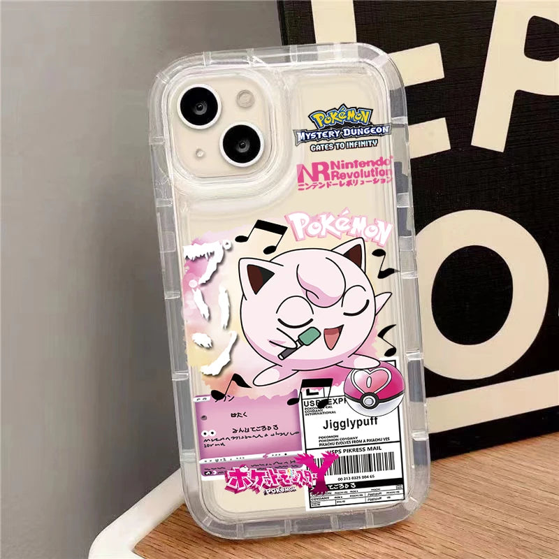P-Pokemon Cool Pikachu Squirtle Case for Xiaomi Redmi Note 12 13 11 Pro Plus 4G 5G 11S 12S 10 9 8 10S 9S 13C 12C 10C Silicone